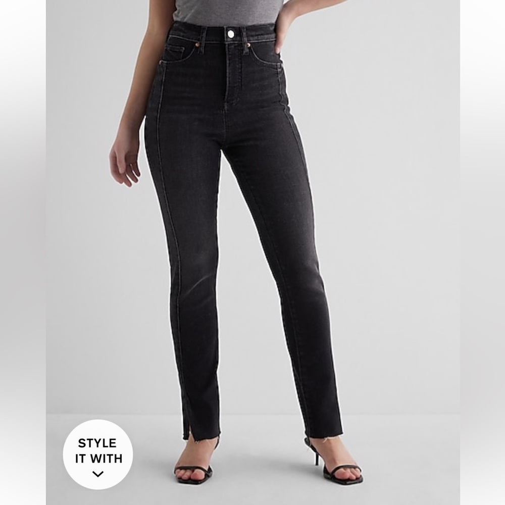 Super High Waisted 90’s Slim